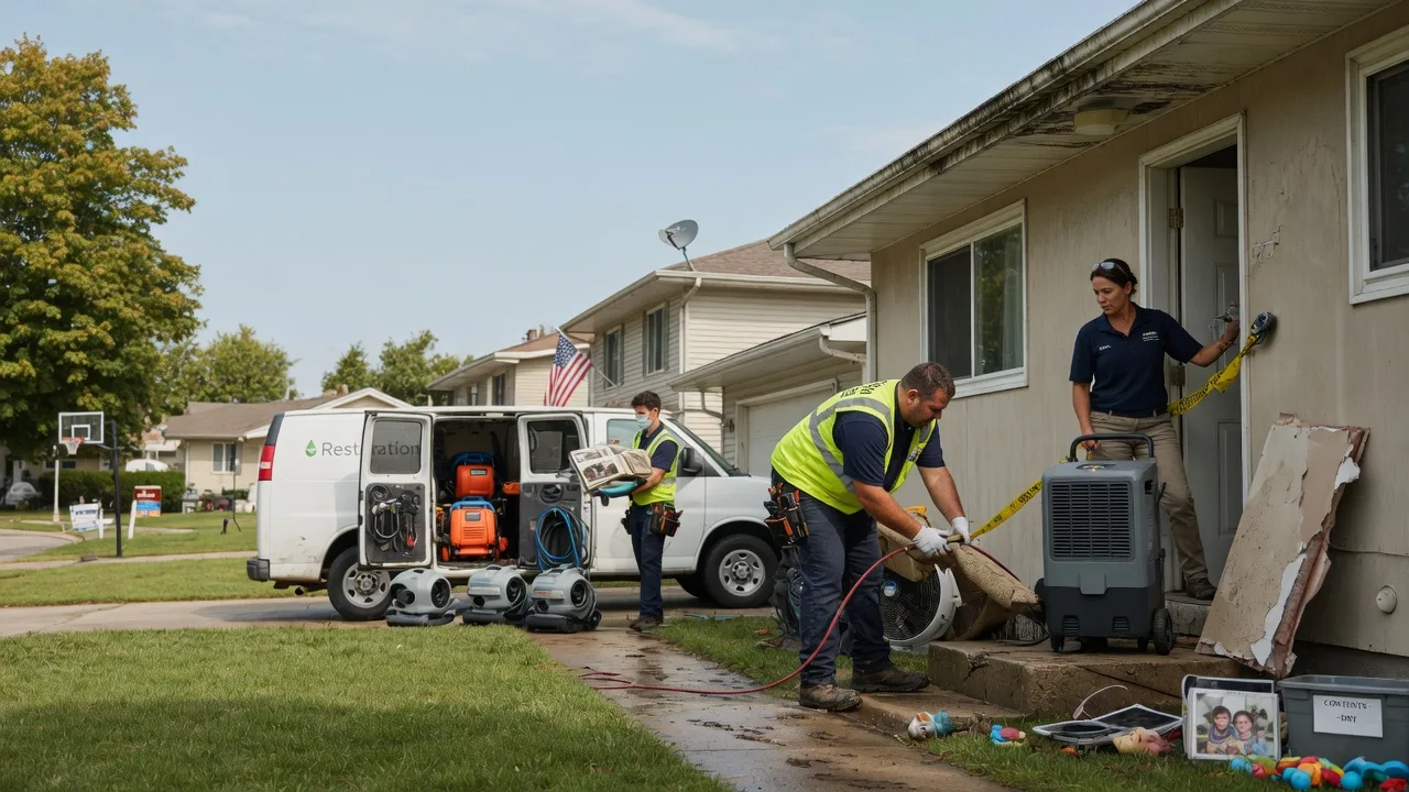 Water Damage Restoration in Cashion, OK near me
